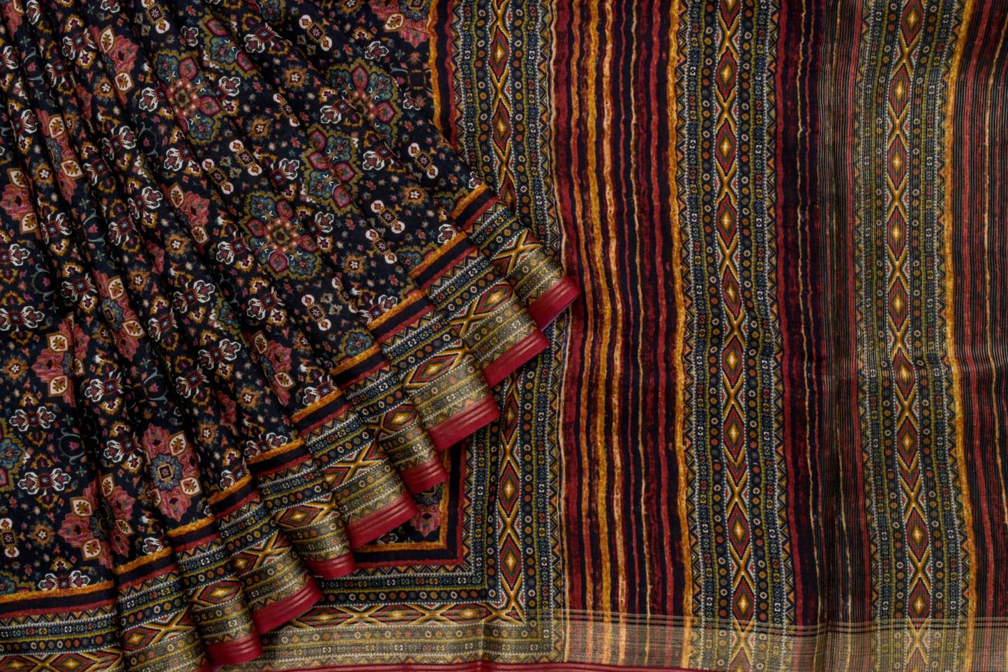 Modal Silk Saree by Sita Mahalakshmi PSSM05RTSR00030