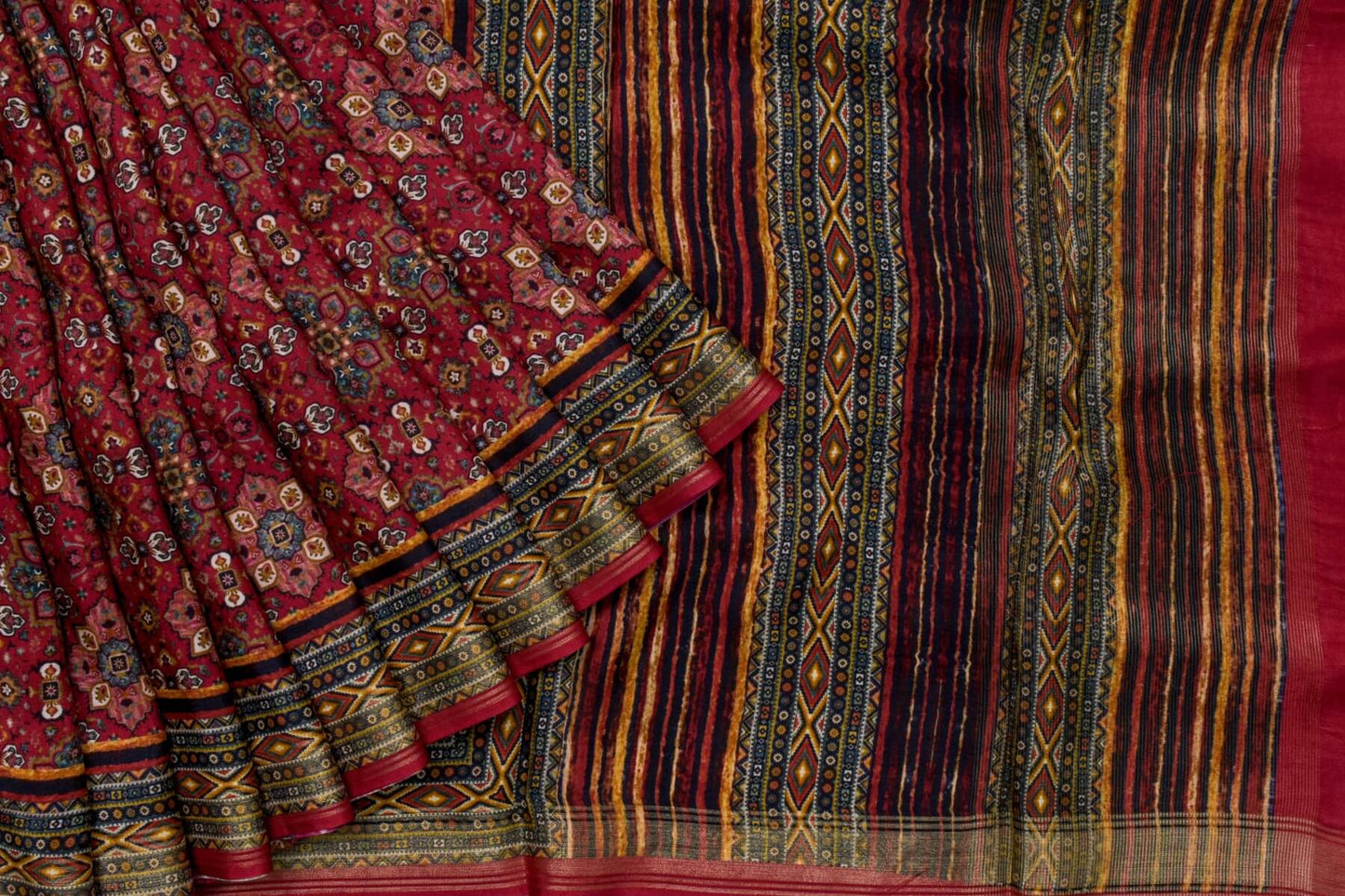 Modal Silk Saree by Sita Mahalakshmi PSSM05RTSR00029