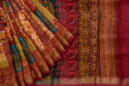 Modal Silk Saree by Sita Mahalakshmi PSSM05RTSR00022