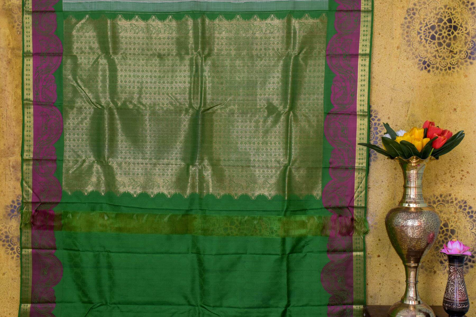 Shreenivas Silks Kanjivaram silk saree PSSR014285 - Parisera
