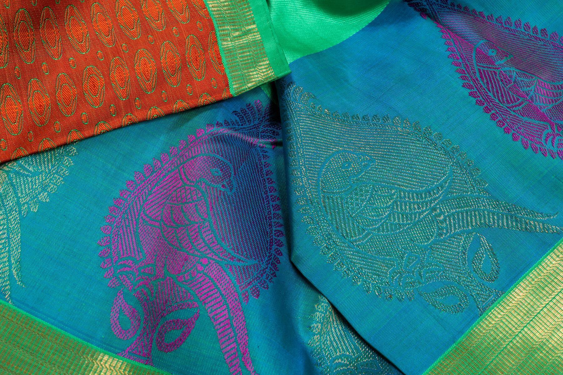 Shreenivas Silks Kanjivaram silk saree PSSR014309 - Parisera