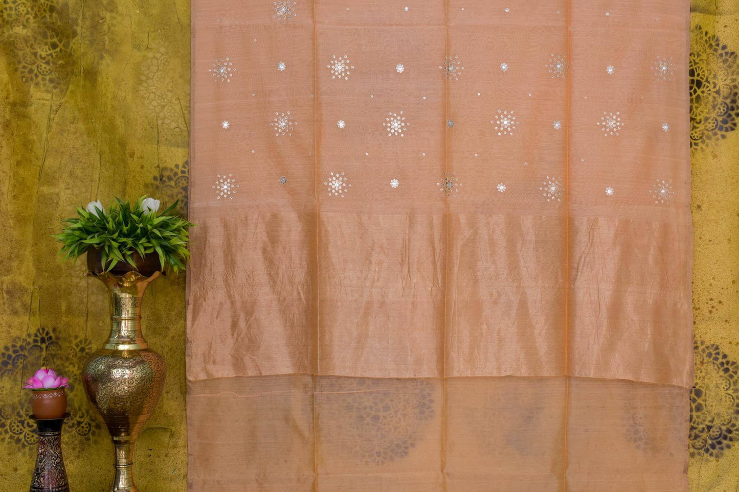 Chanderi Silk Cotton Saree by Chakor PSCK260243 - Parisera