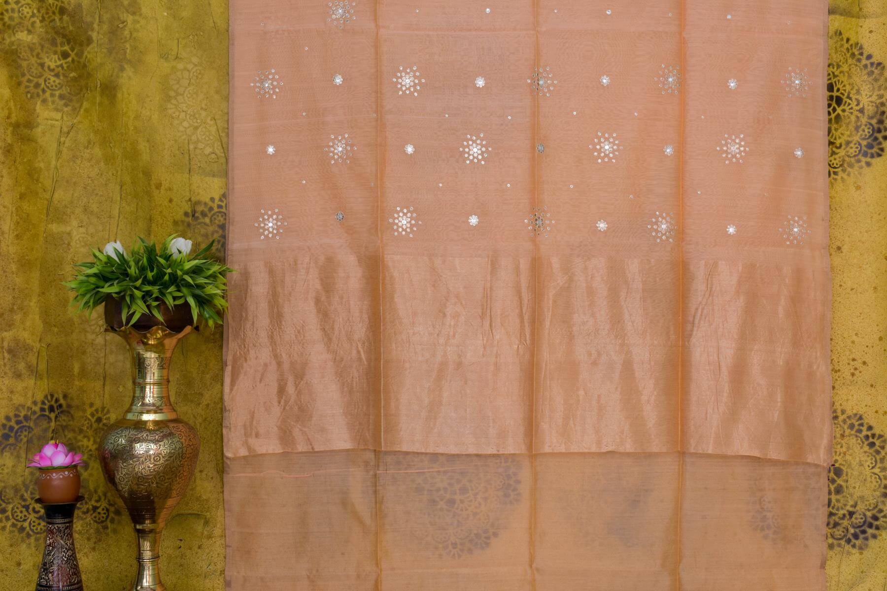 Chanderi Silk Cotton Saree by Chakor PSCK260243 - Parisera