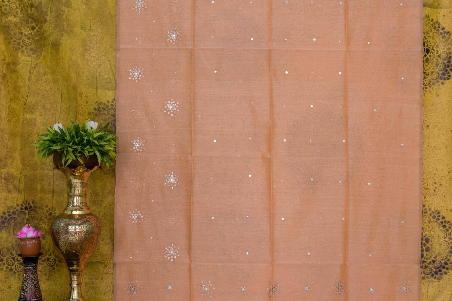 Chanderi Silk Cotton Saree by Chakor PSCK260243 - Parisera