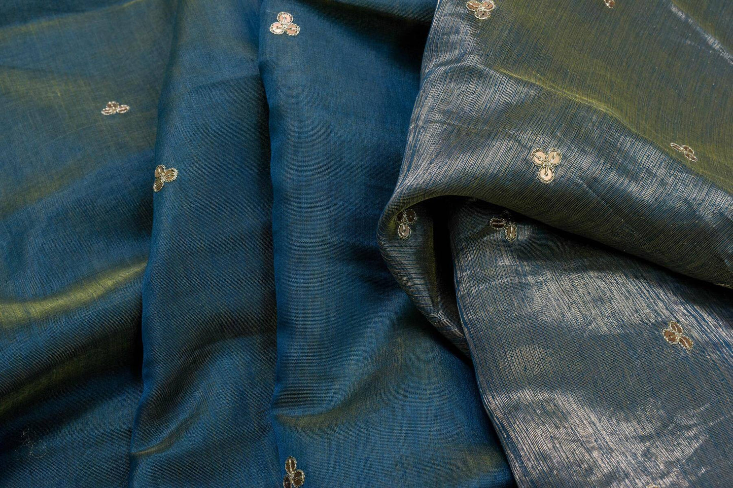 Chanderi Silk Cotton Saree by Chakor PSCK260240 - Parisera