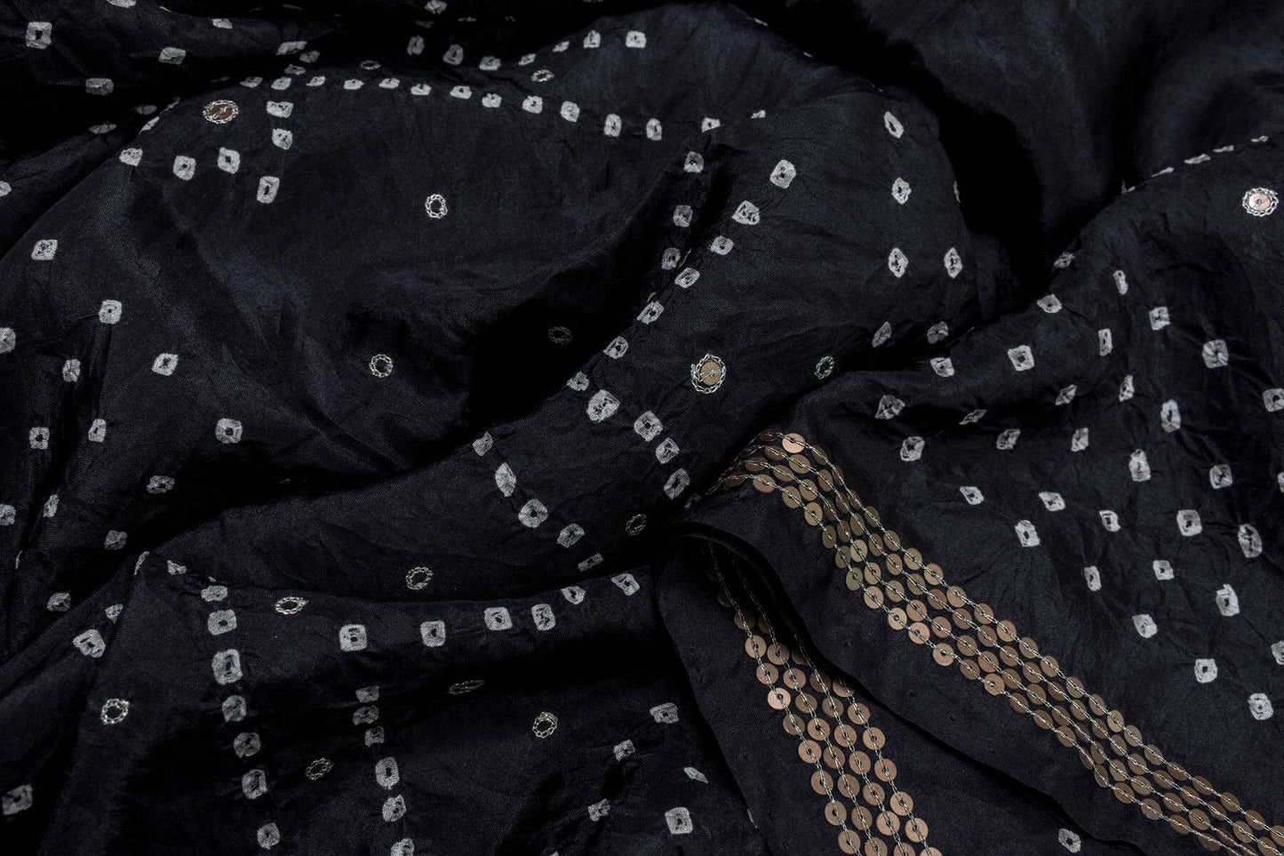 Bandhani Mulberry Silk Saree by Chakor PSCK260258 - Parisera