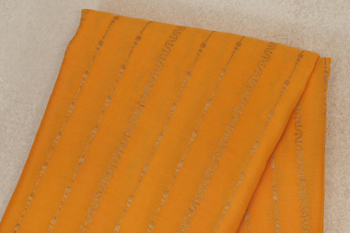 Bright Yellow Mysore Silk Saree by Shreenivas Silks PSSR0110364