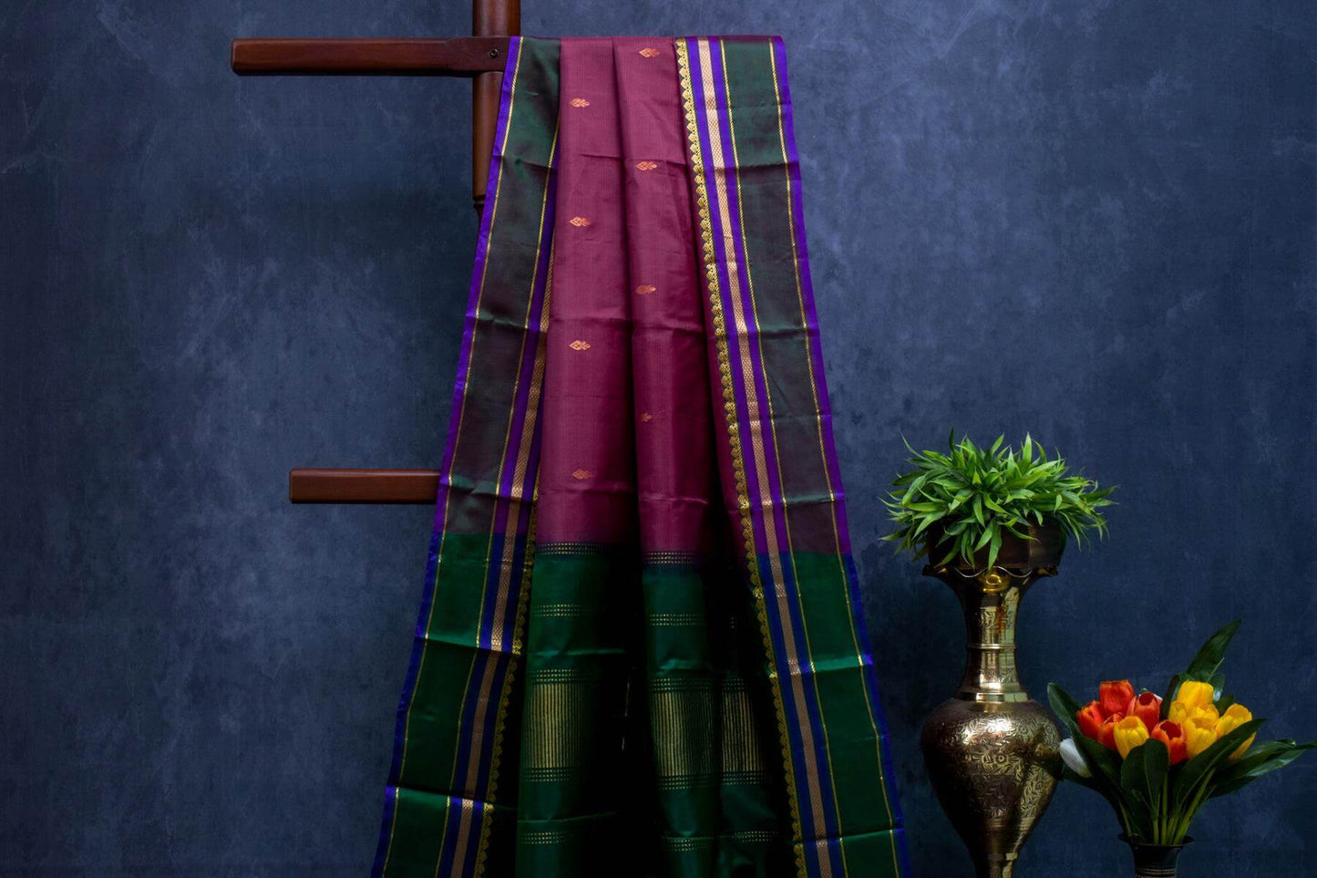 Light Weight Kanjivaram Silk Saree by A Silk Weave PSAC0901401 - 