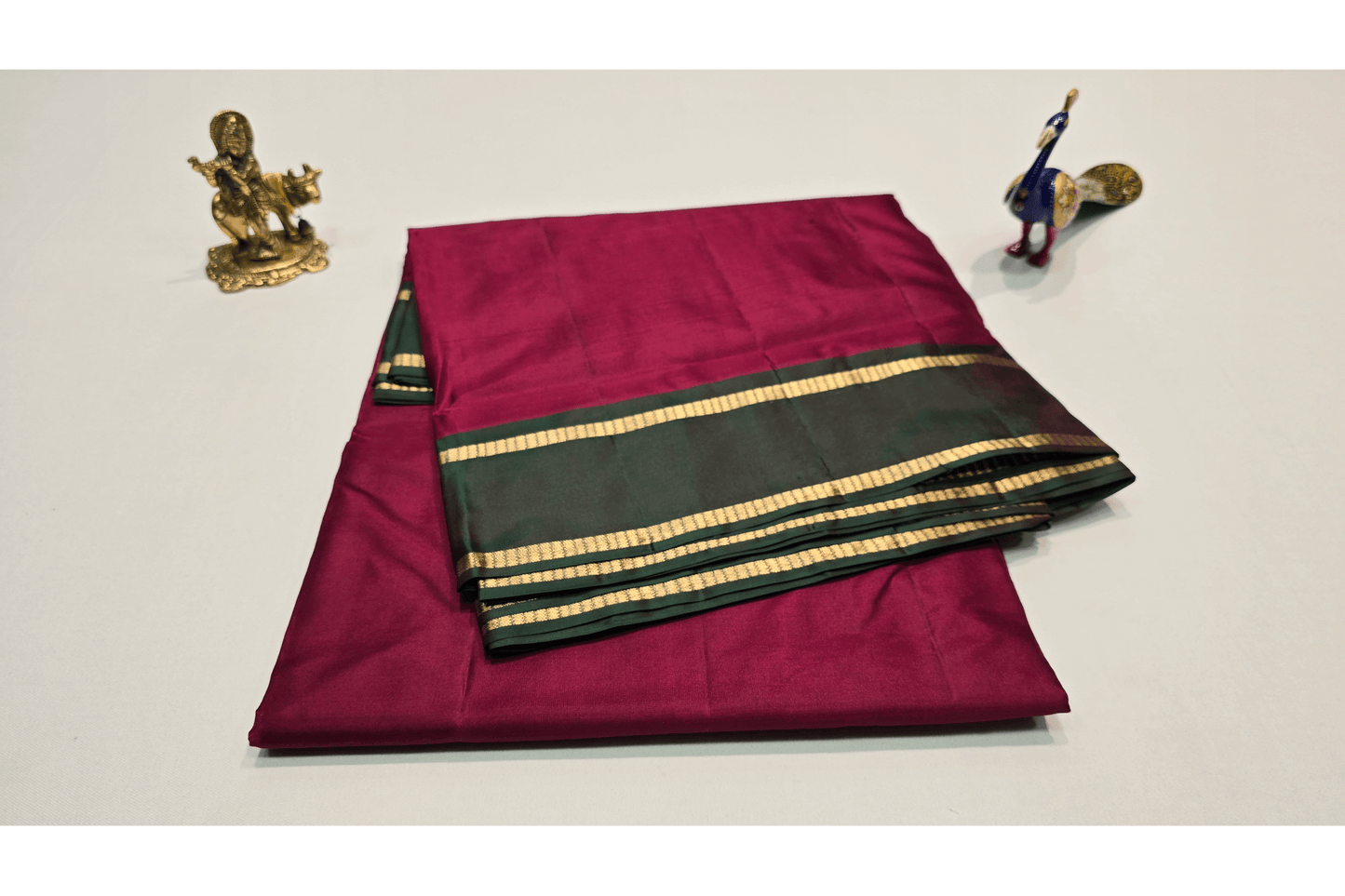 Nine And A Half Yards Silk Saree by A Silk Weave PSAC0901377 - 