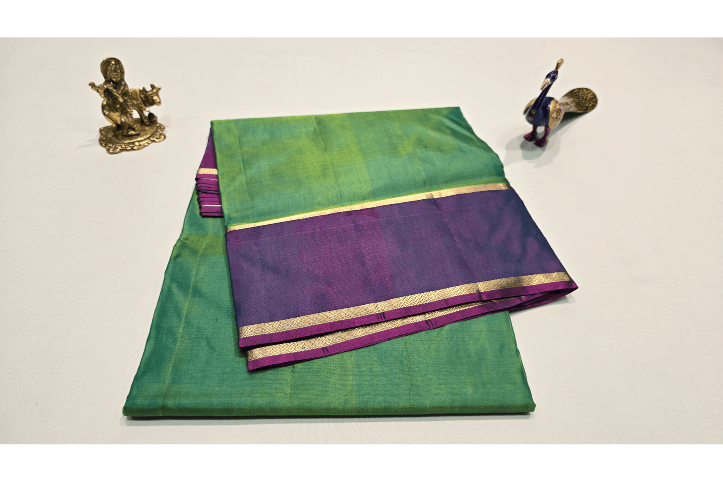 Nine And A Half Yards Silk Saree by A Silk Weave PSAC0901380 - 