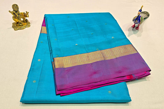 Nine And A Half Yards Silk Saree by A Silk Weave PSAC0901476 - 