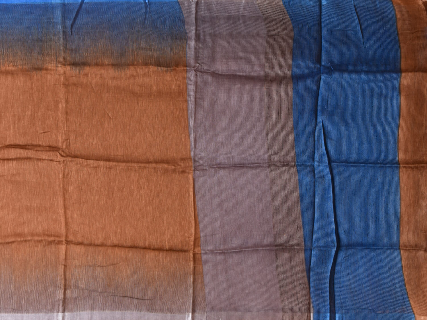 Ikat Tussar Silk Saree Ghanshyam Sarode PSGS28O0435 - Parisera