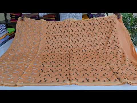 Coorv designs Chanderi saree PSCO110124
