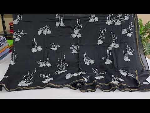 Coorv designs Chanderi saree PSCO110120