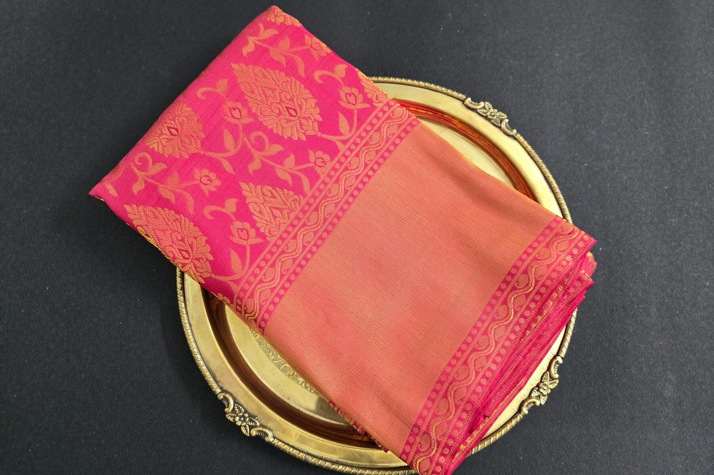 red Kanjivaram Silk Sarees wedding