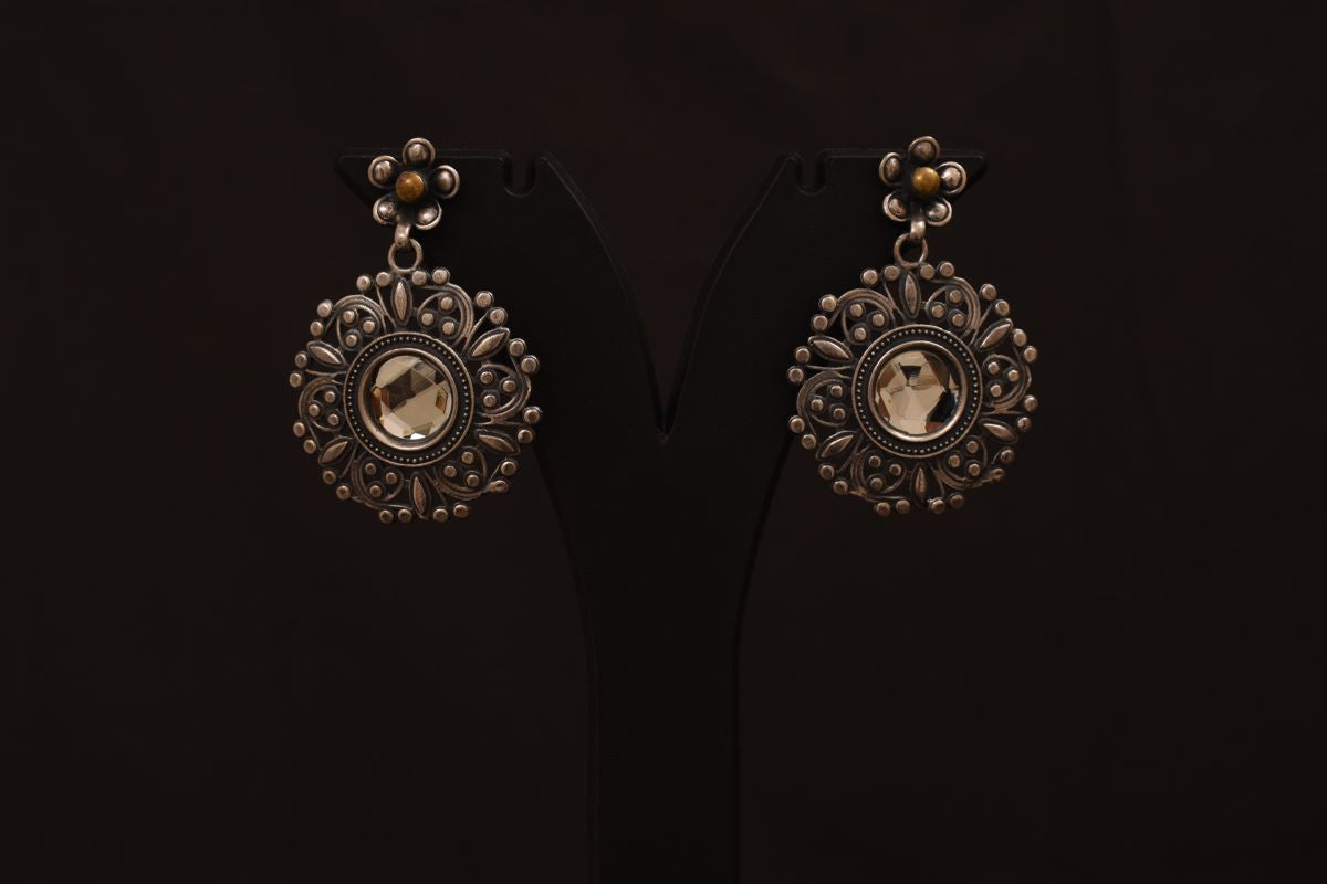 Alankrita Silver Earrings PSAL100057