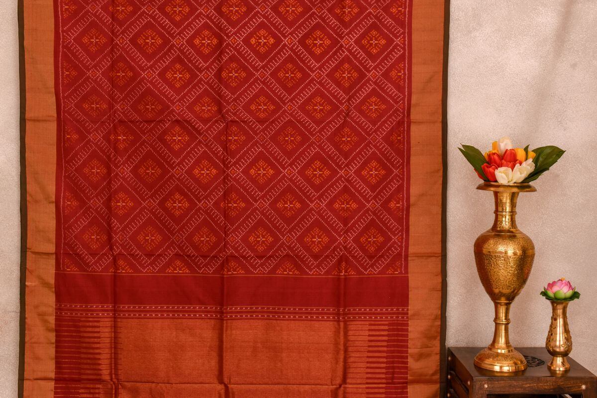 Indo fabric pochampalli silk saree PSIF060073