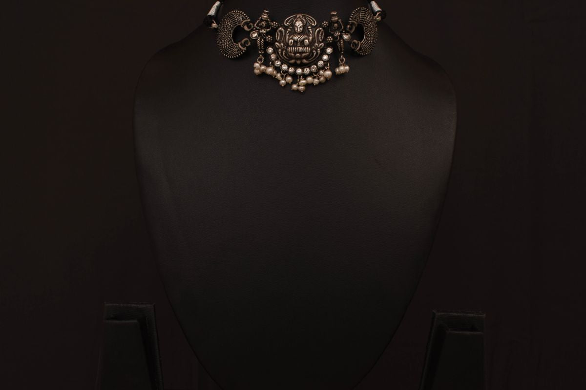 Lasya Silver Necklace set PSLA180178A