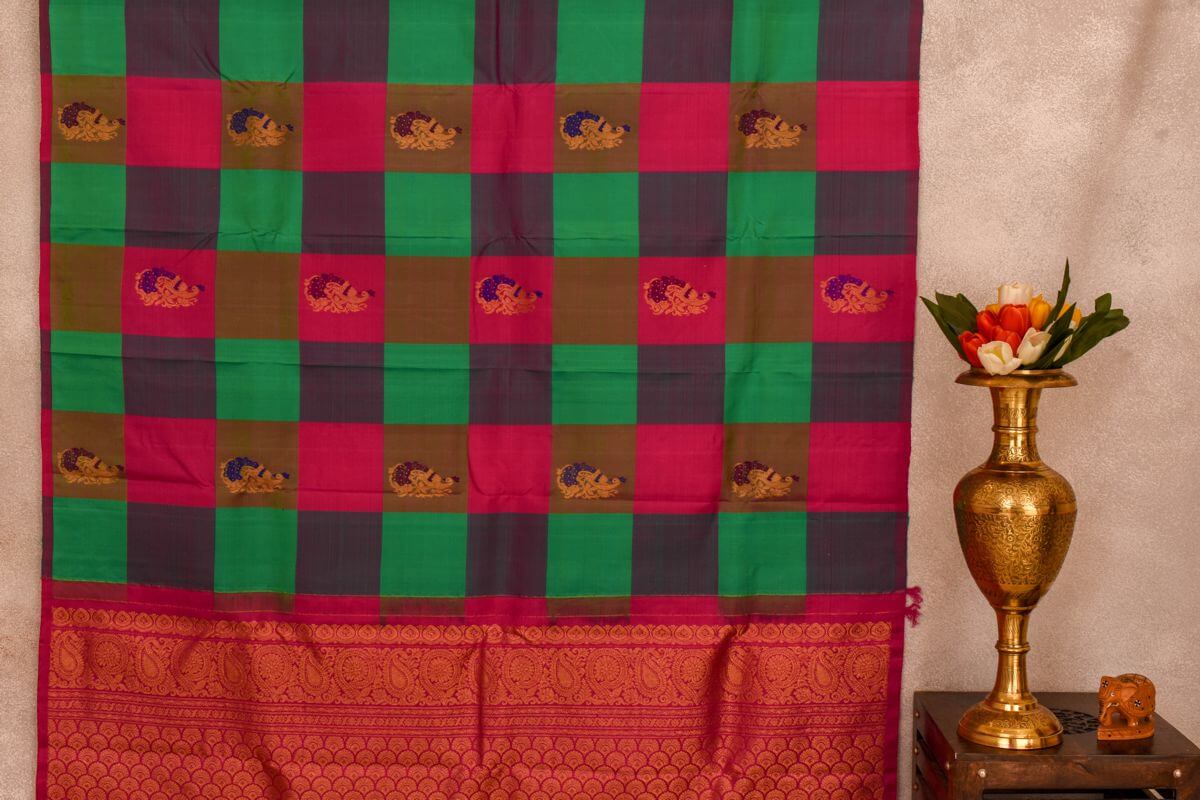 A Silk Weave Kanjivaram silk saree PSAC090425