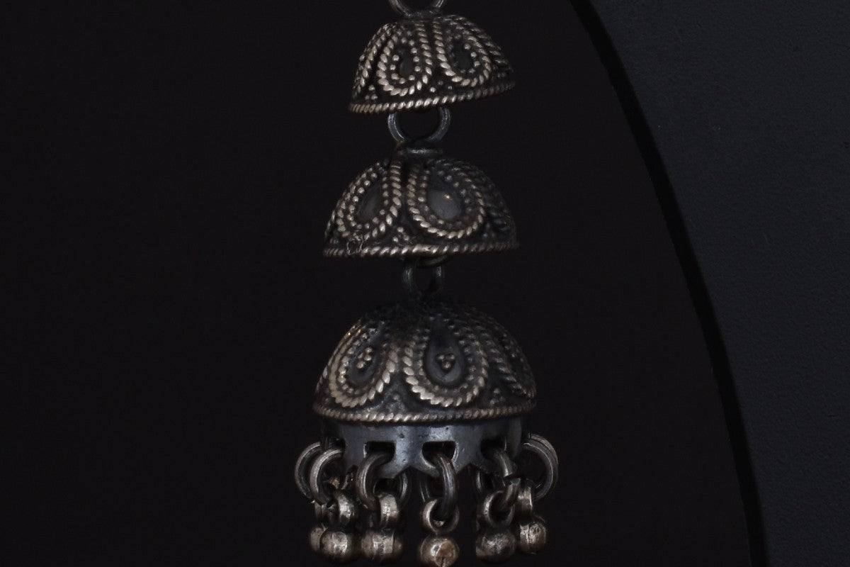 Alankrita Silver Earrings PSAL100010