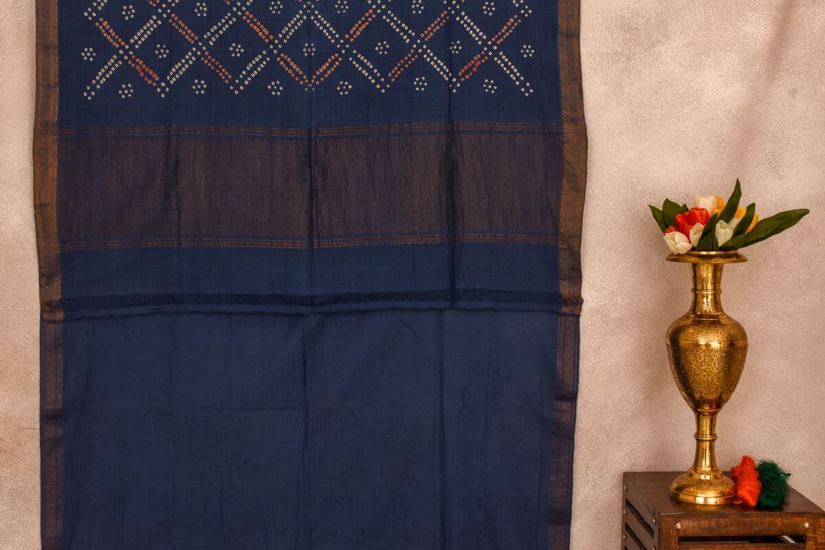 Chakor Bandhani Mangalgiri cotton saree PSCK260028