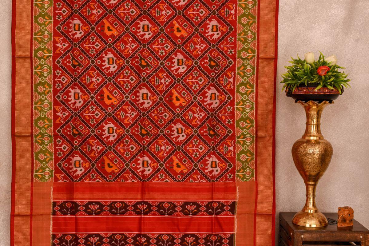 Indo fabric pochampalli silk saree PSIF060058