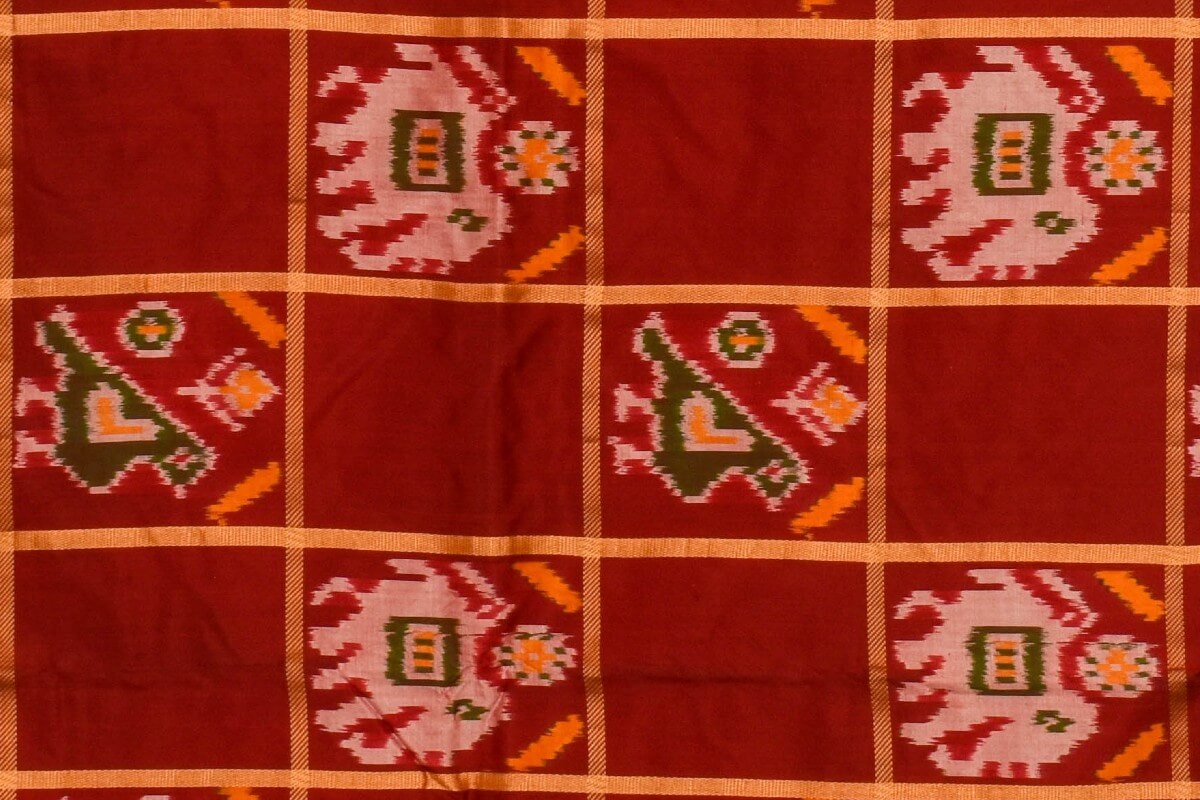 Indo fabric pochampalli silk saree PSIF060059