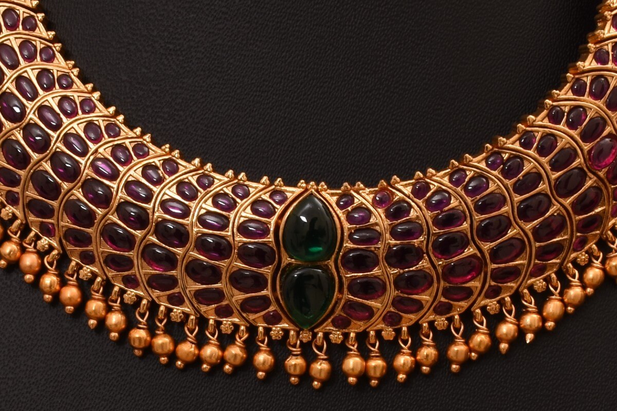 Parasvii jewels neckpiece set TS27N015