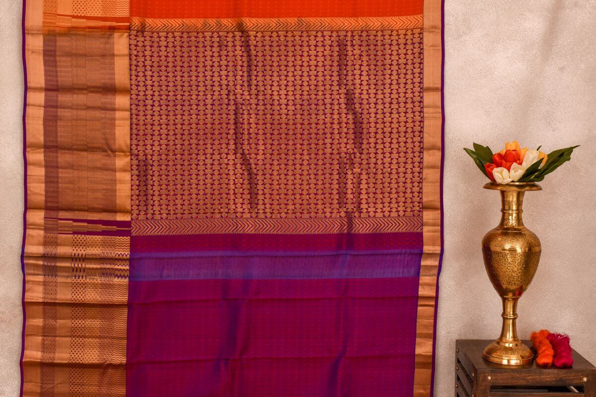 A Silk Weave soft silk saree PSAC090492