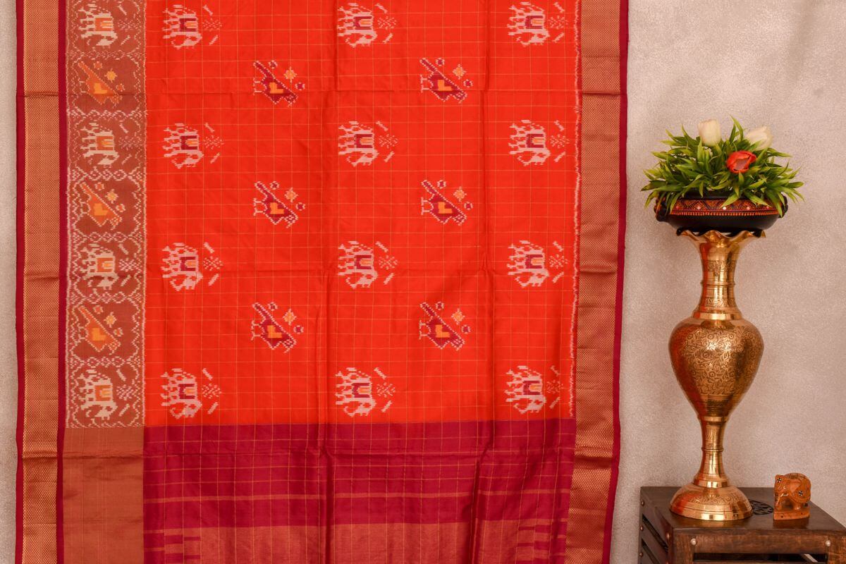 Indo fabric pochampalli silk saree PSIF060068