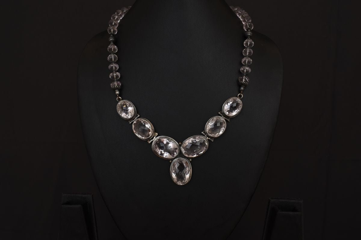 Lasya Silver Necklace PSLA180129A