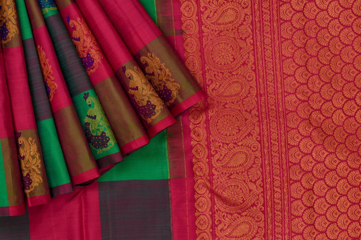 A Silk Weave Kanjivaram silk saree PSAC090425