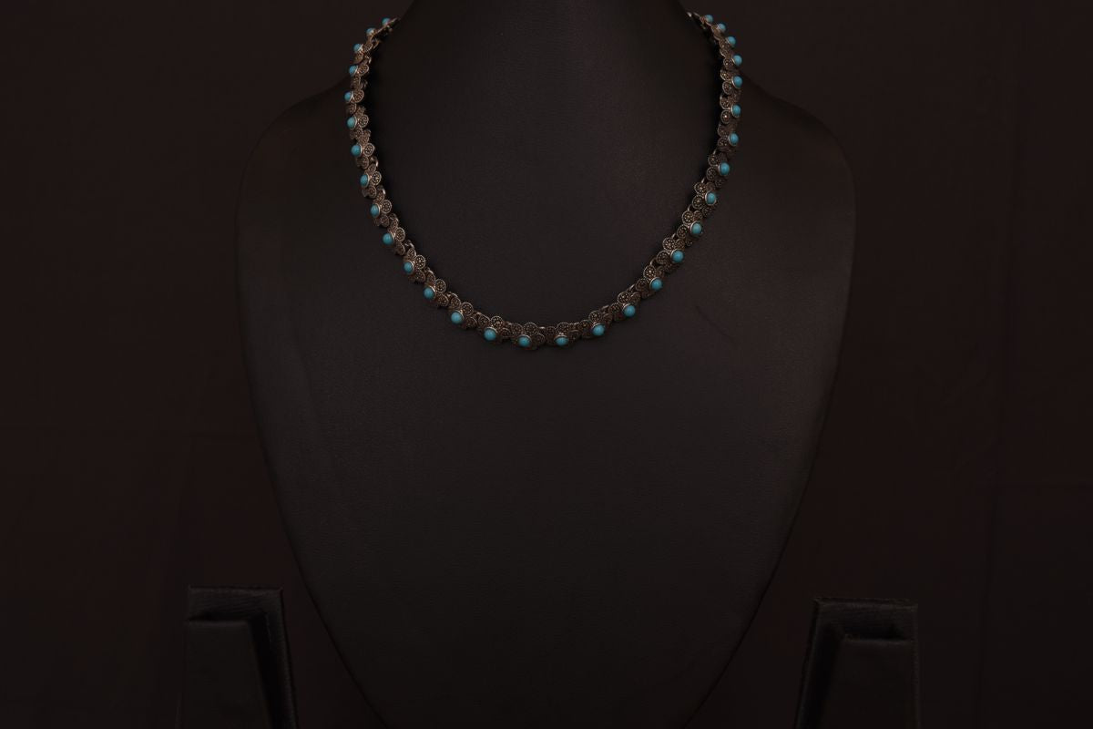 Lasya Silver Necklace PSLA180135A