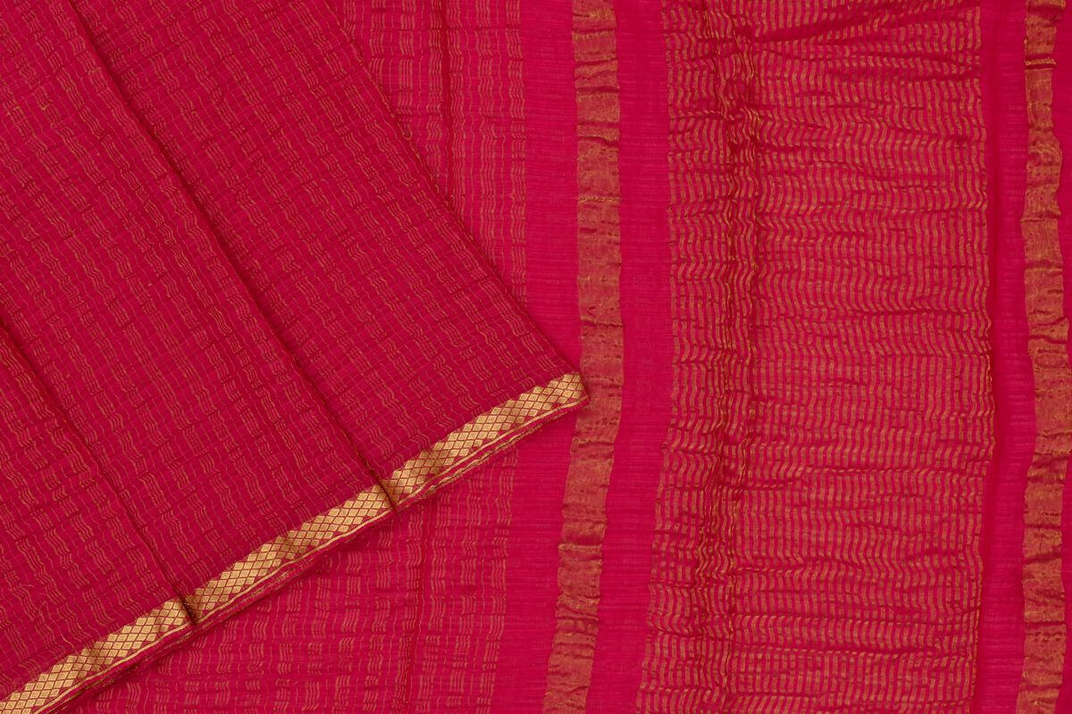 A Silk Weave chiffon saree PSAC090312