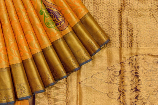 A Silk Weave Kanjivaram silk saree PSAC090546