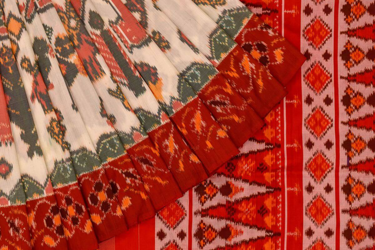 Indo fabric pochampalli silk saree PSIF060064