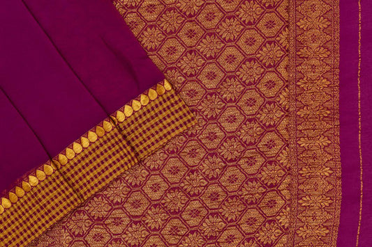 A Silk Weave chiffon saree PSAC090257