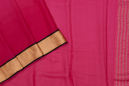 A Silk Weave chiffon saree PSAC090277