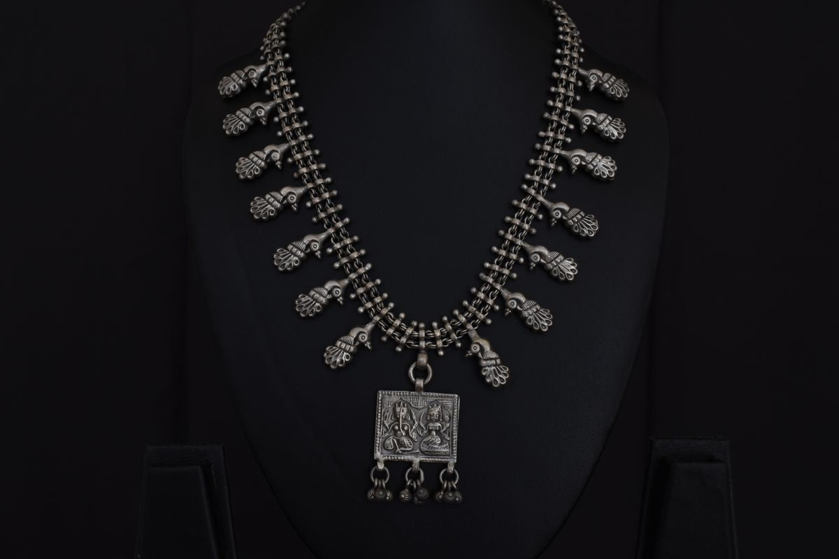 Lasya Silver Necklace PSLA180065