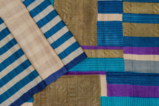 Weavers studio tussar silk saree PSWS140005