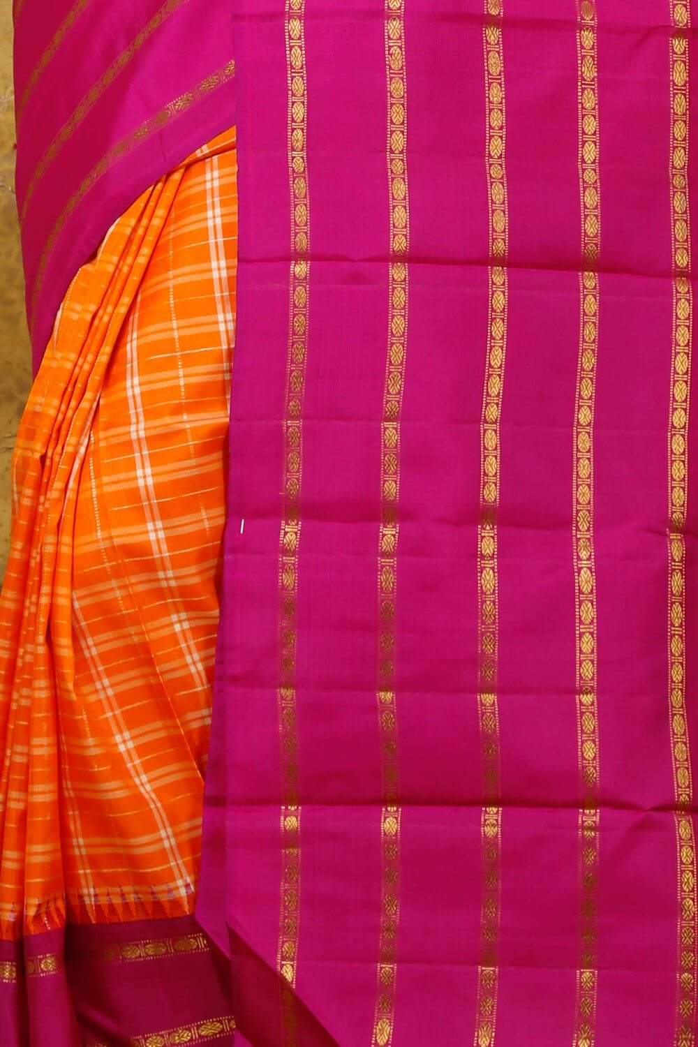 Vintage stories Kanjivaram silk saree PSVS240018