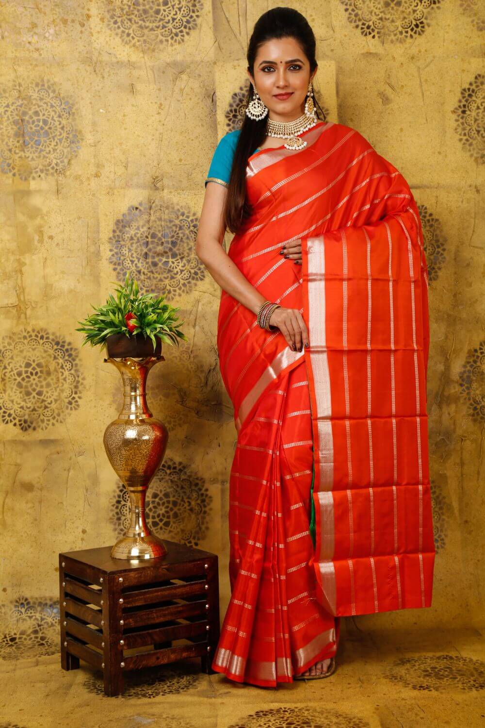 TheSilkLine Kanjivaram silk saree PSTL021308